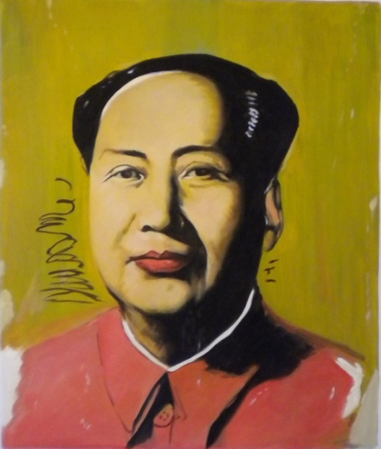 store falso d'autore Mao di Andy Warhol